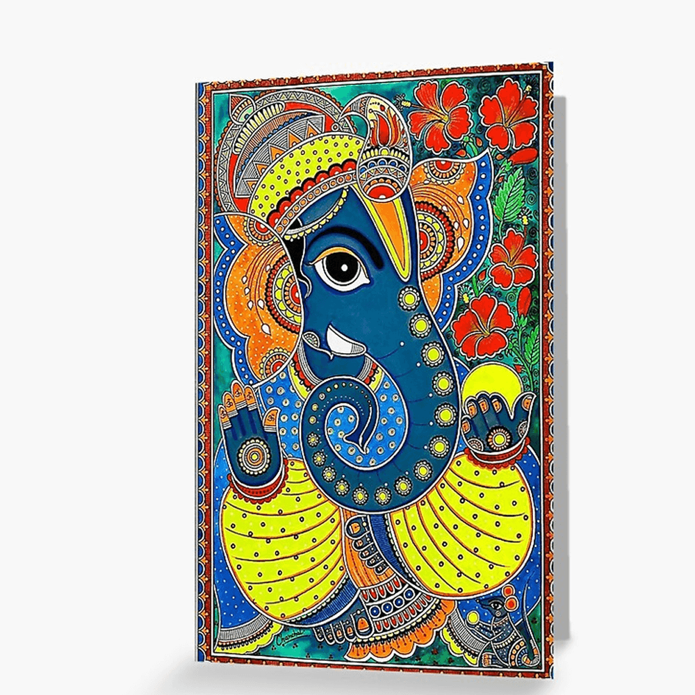 Festive Wishes Madhubani Card Collection