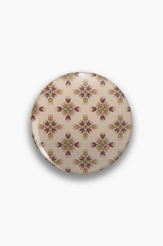 Gemini said Floral Mandala Stone