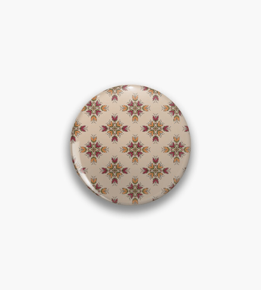 Gemini said Floral Mandala Stone