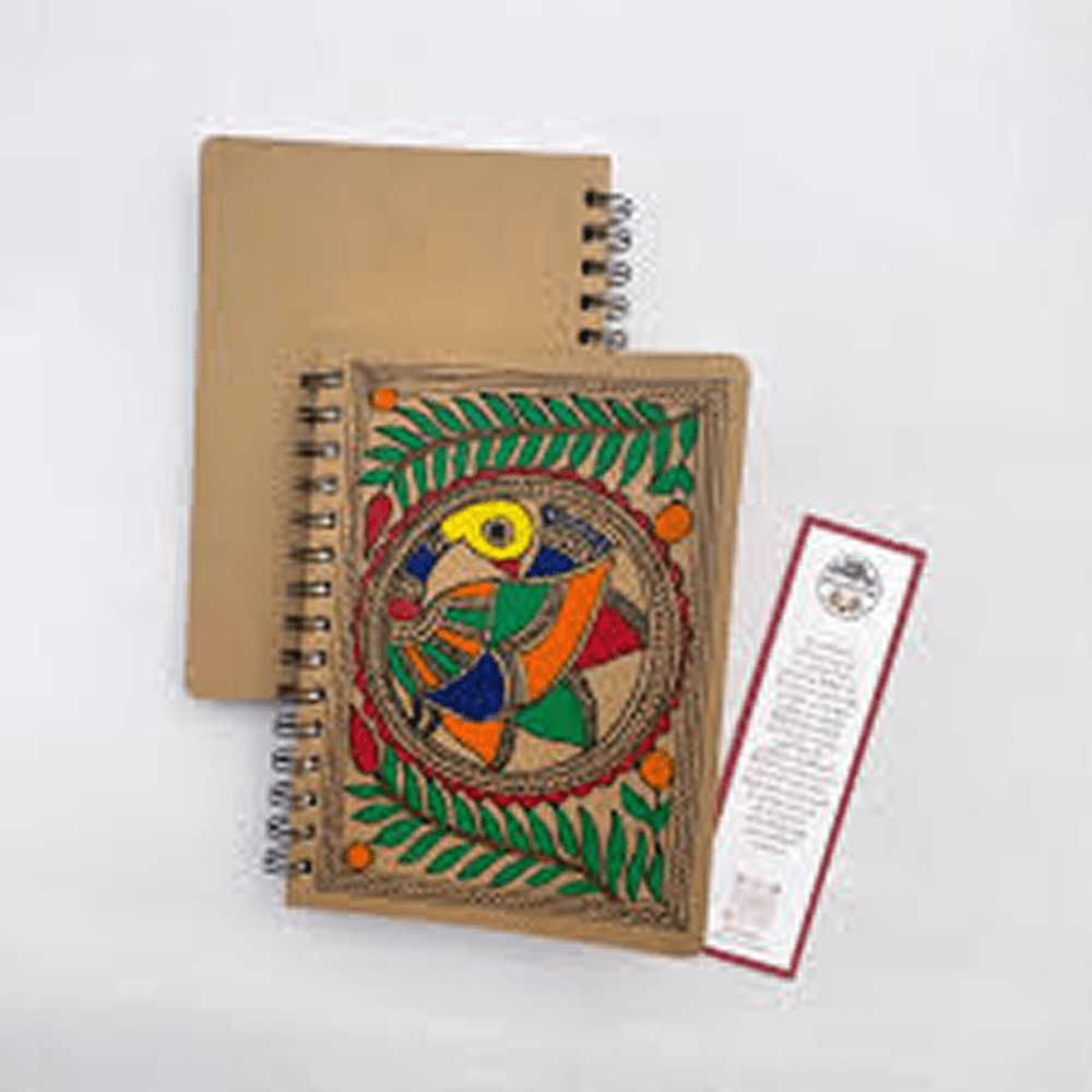 Village Story Cloth-Bound Journal