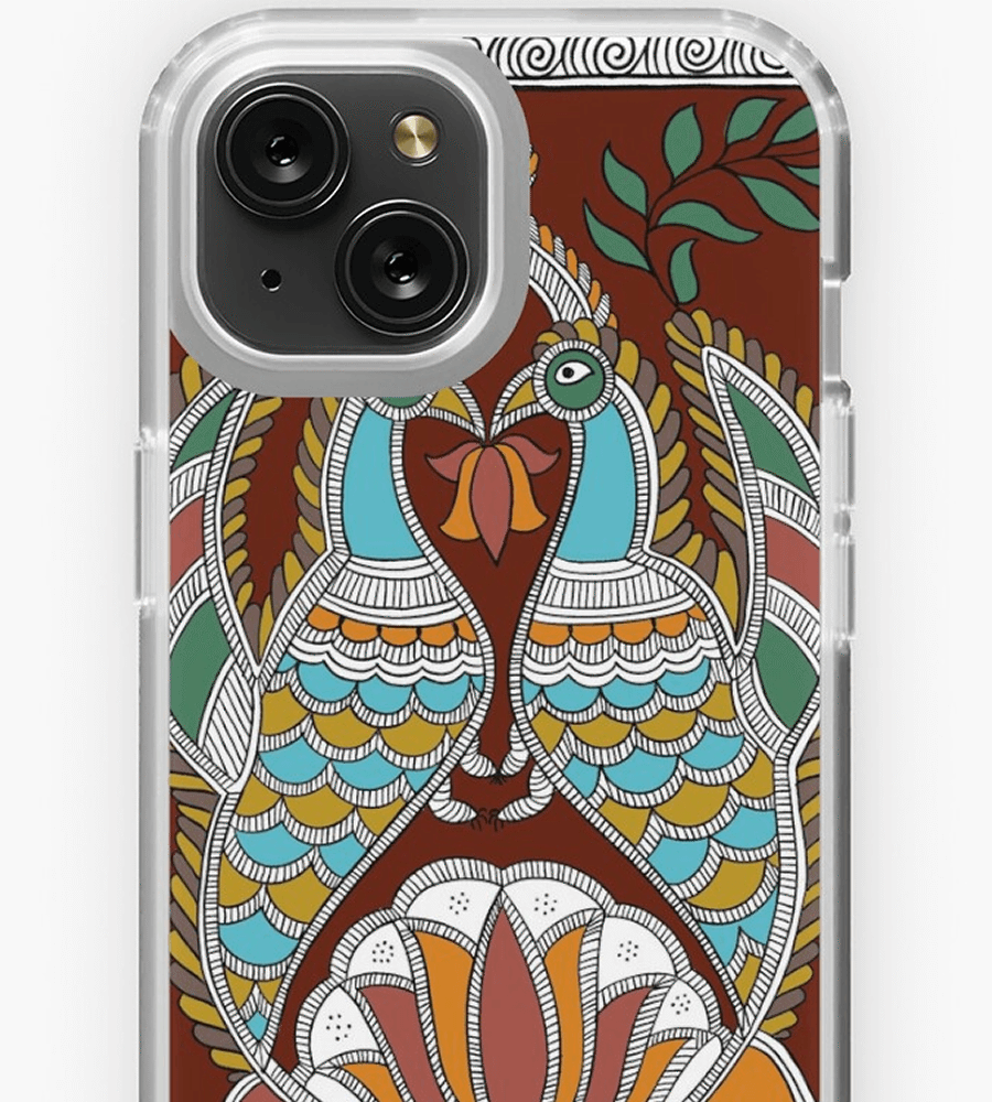 Mayura (Peacock) Symmetry Phone Case