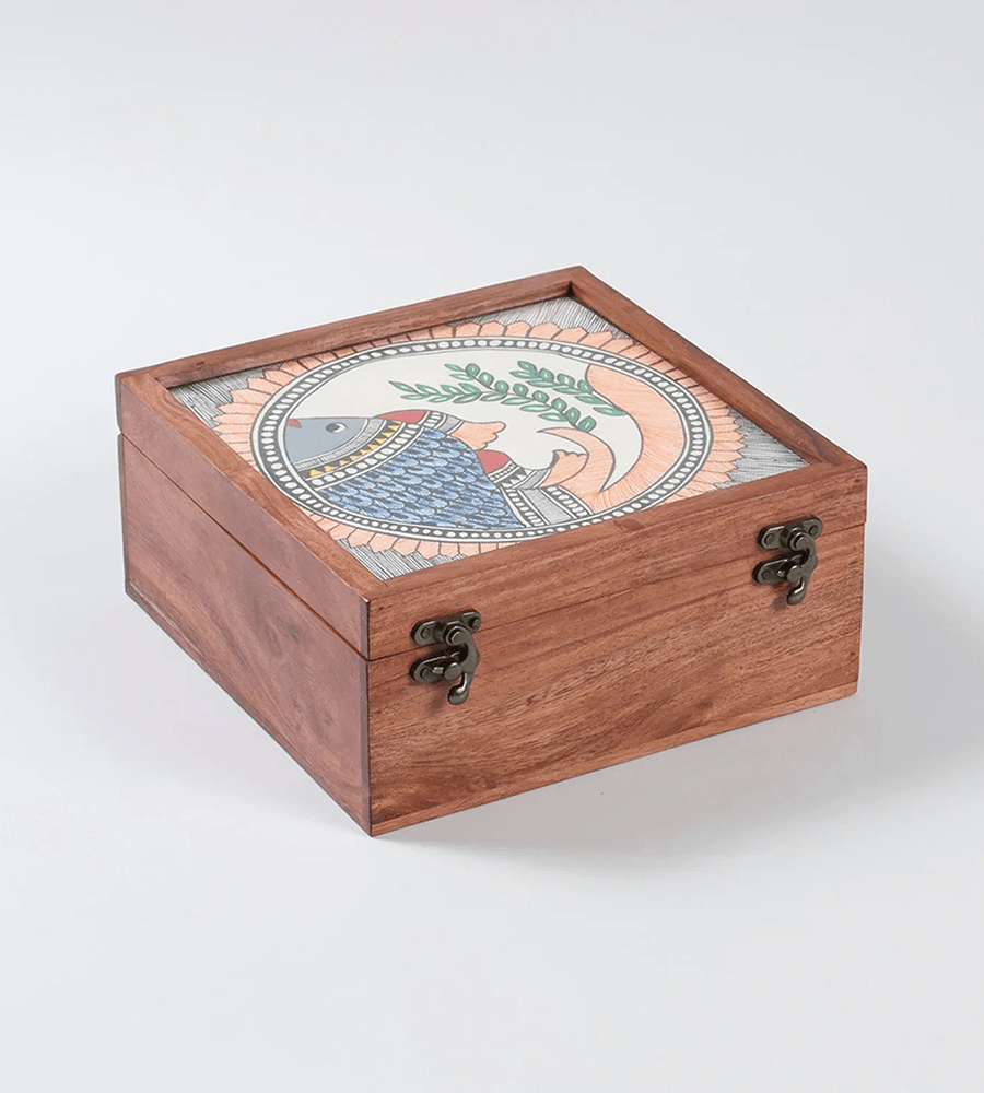 Royal Azure Hand-Embroidered Ethnic Set