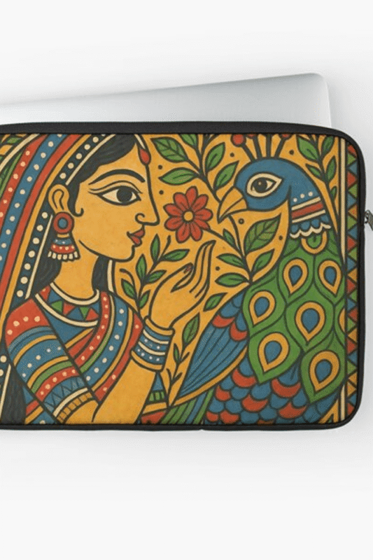 Peacock & Maiden Laptop Sleeve