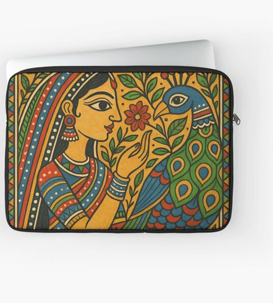 Peacock & Maiden Laptop Sleeve