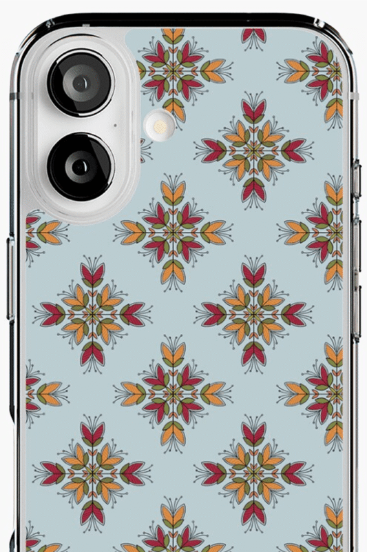 Heritage Hand-Painted Pattern Phone Case