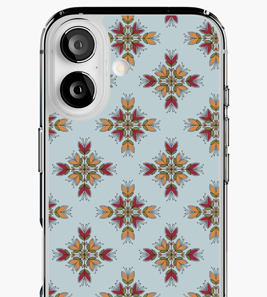 Heritage Hand-Painted Pattern Phone Case