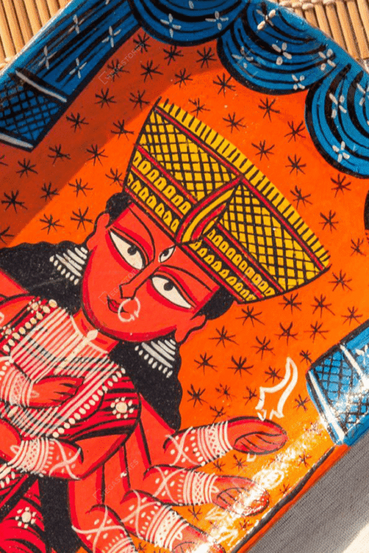 Divine Shakti Decorative Tray