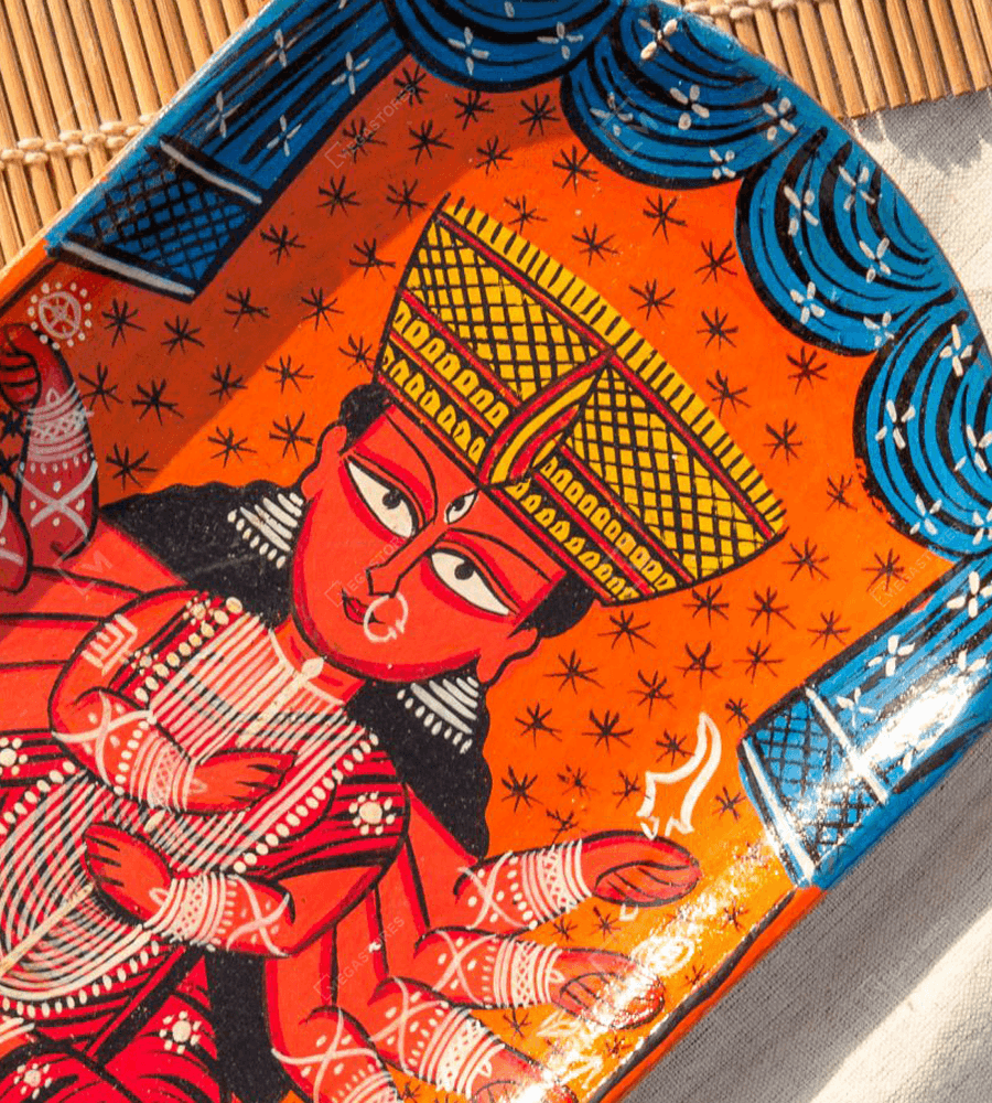 Divine Shakti Decorative Tray