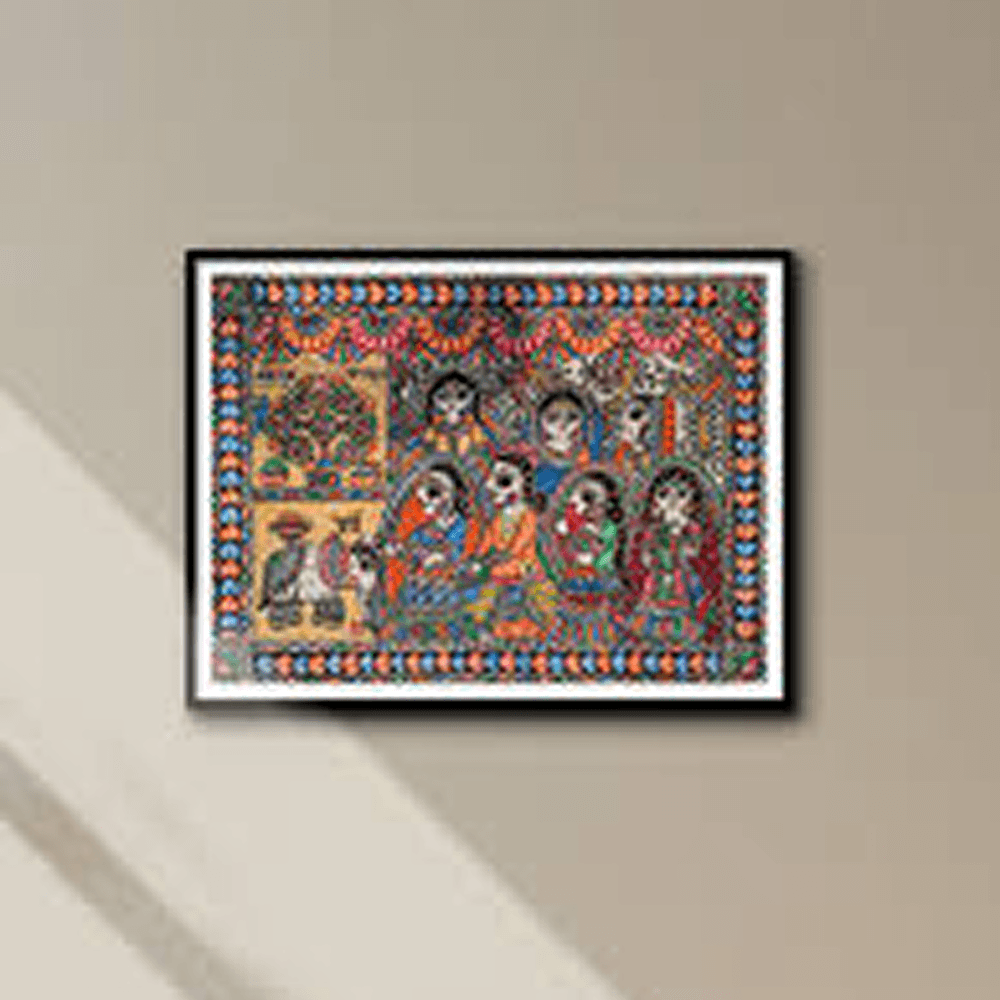 Master Artisan Signature Mithila Artwork