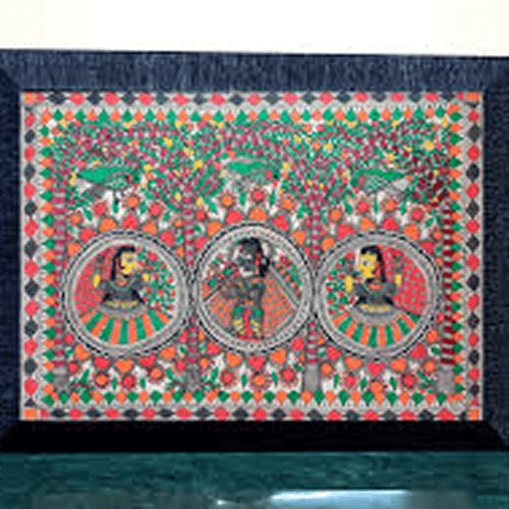 Collector’s Mithila Art Frame – Rare Series