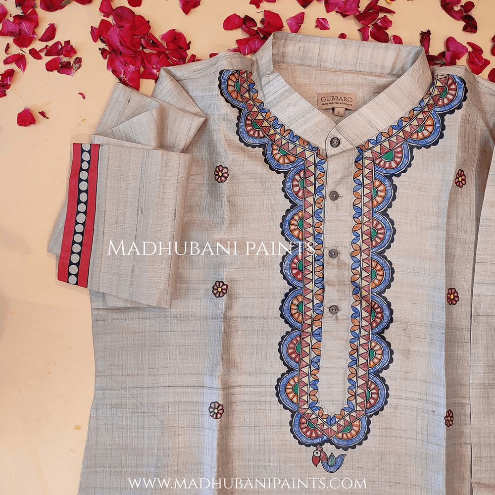 Artisan Signature Painted Kurta